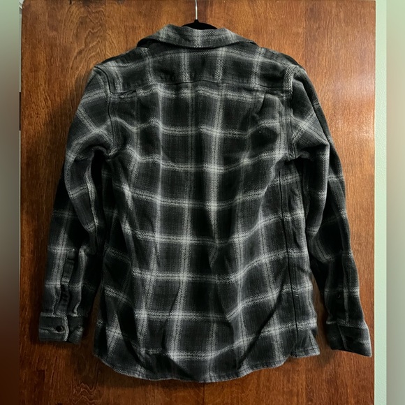 Black and gray plaid shacket Levi’s men size S - Picture 6 of 6